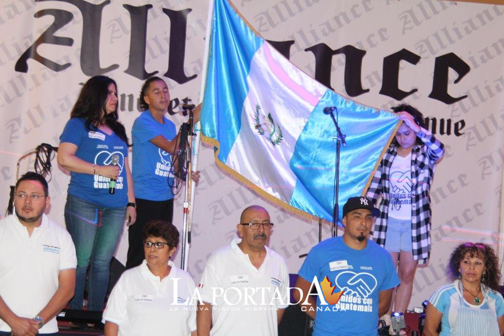 Latinos en Toronto en solidaridad con los damnificados de Guatemala