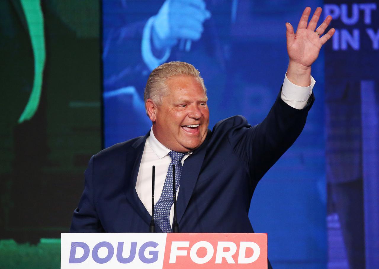 Doug Ford hará juramente público como Premier de Ontario 