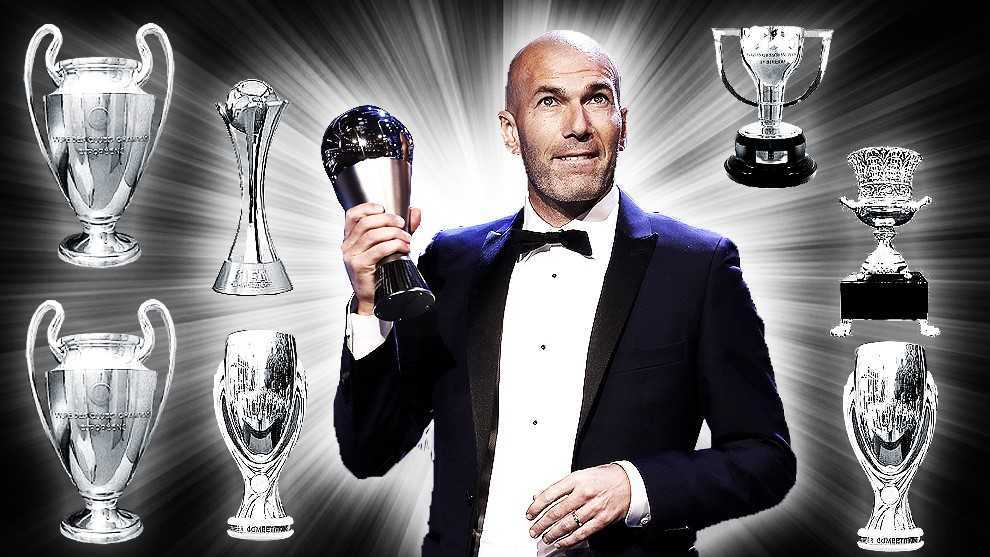 El mejor técnico del año fue Zidane