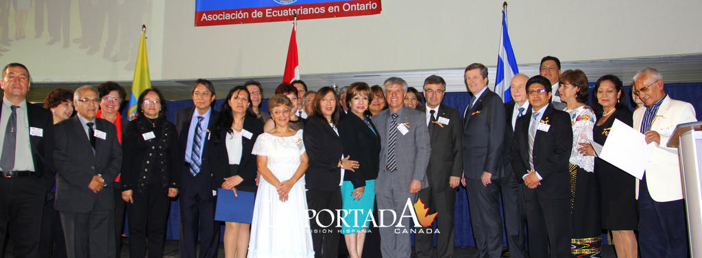 El City Hall de Toronto brilló con el arte ecuatoriano