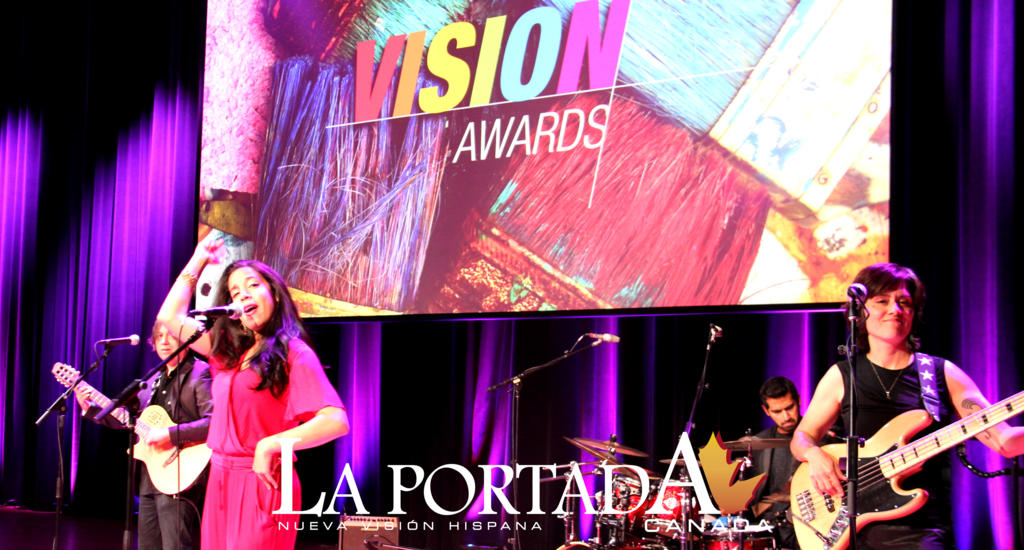 Gala de los premios Visión Awards 2016 a los hispanos en Canadá 