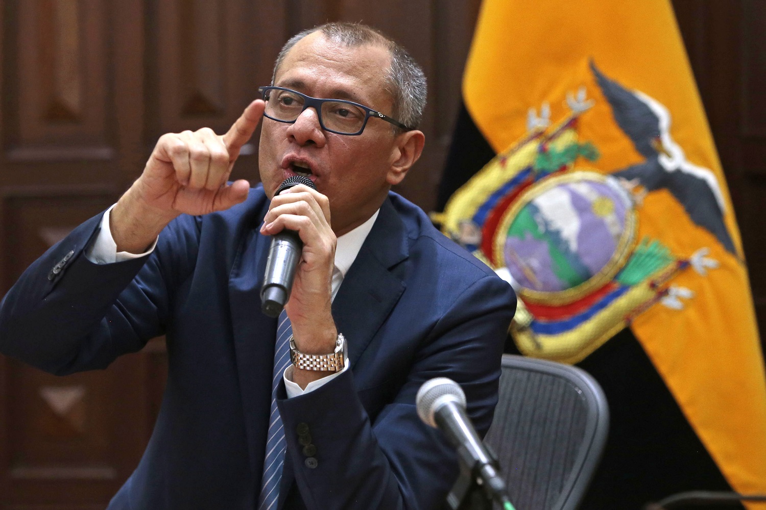 Piden prisión para vicepresidente de Ecuador