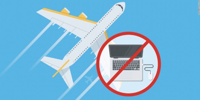 Ante amenaza terrorista, EE.UU., prohibiría llevar portátiles en el avión