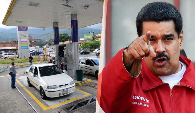 Maduro pone fin a la gasolina casi gratis en Venezuela, pero no para todos