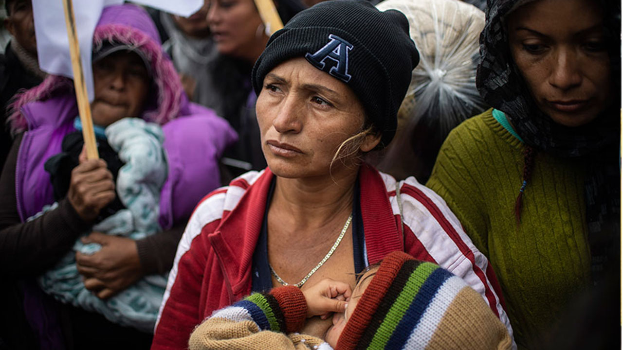 Con huelga de hambre inmigrantes en México buscan presionar asilo en EE.UU.  