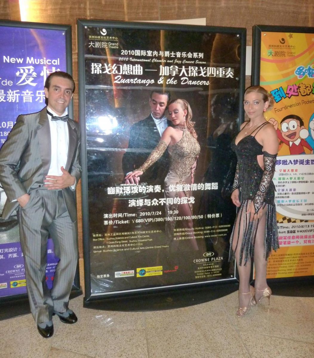 Embajadores del tango argentino, Roxana y Fabián recibirán reconocimiento en el Teatro Regent de Toronto