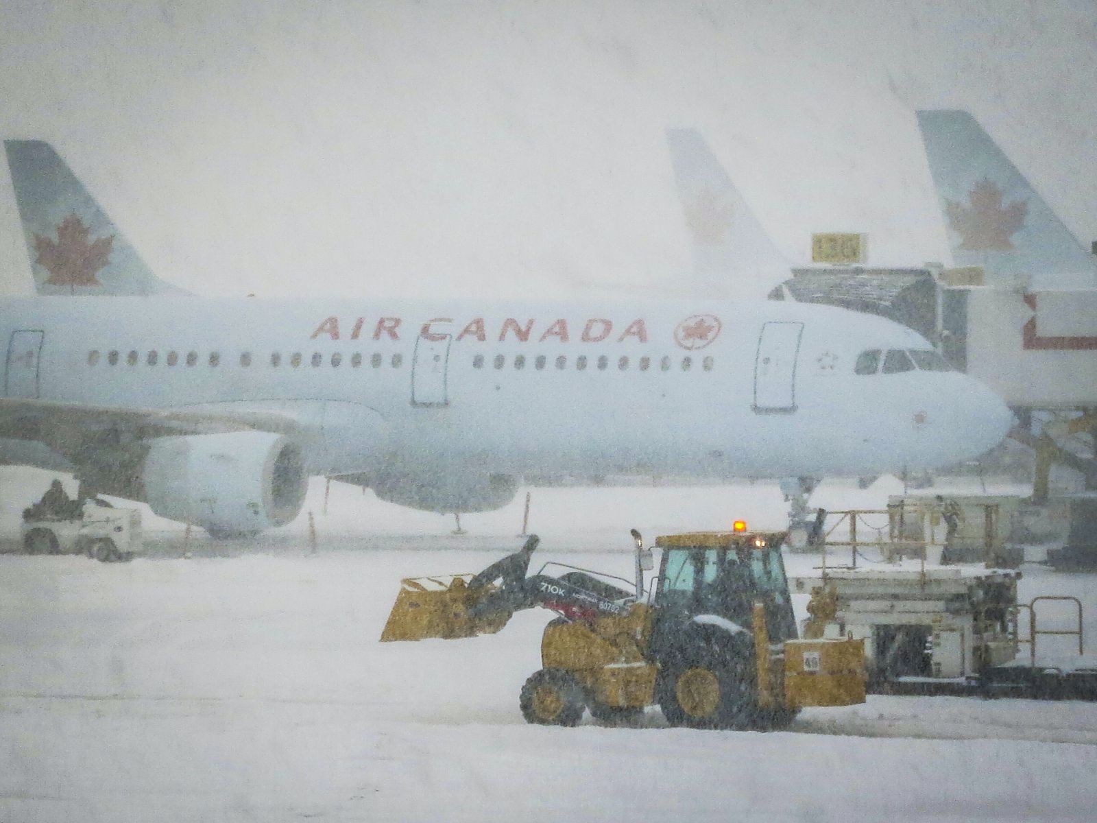 Aeropuerto de Toronto, cancela 240 vuelos por tormenta de nieve 