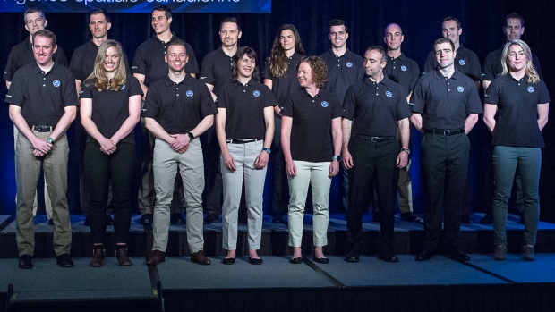 Elegidos los 17 candidatos a astronautas de Canadá 
