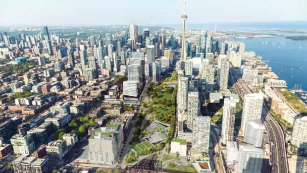 Gigantesco parque en el centro de Toronto cuesta $1.665 millones de dólares 