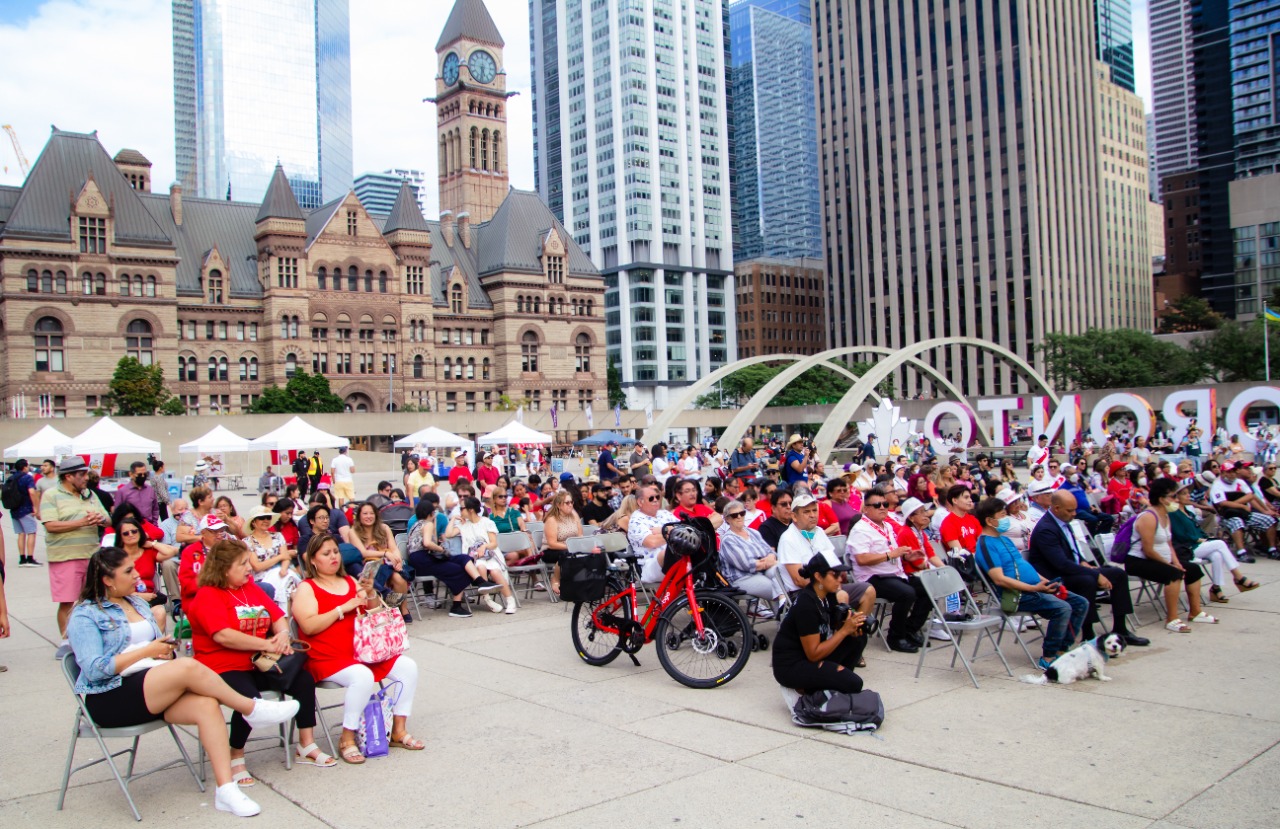 Gran celebración en el corazón de Toronto del Día de Independencia del Perú