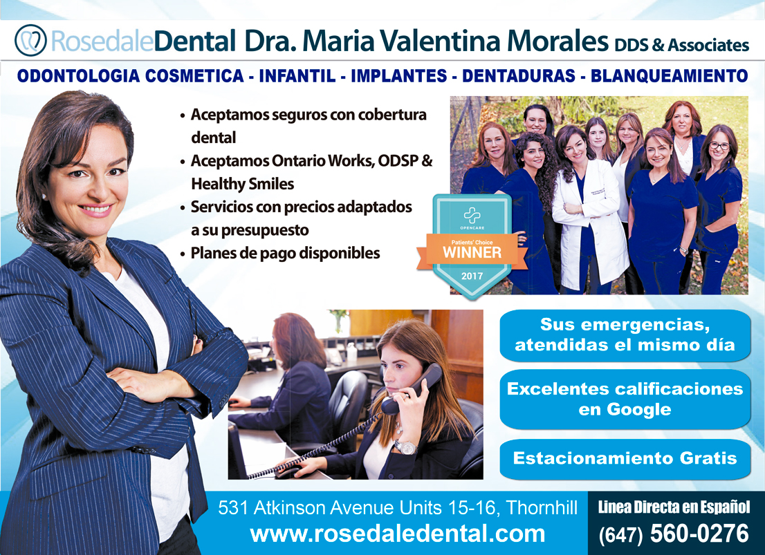 Rosedale Dental - Dra. Maria Valentina Morales