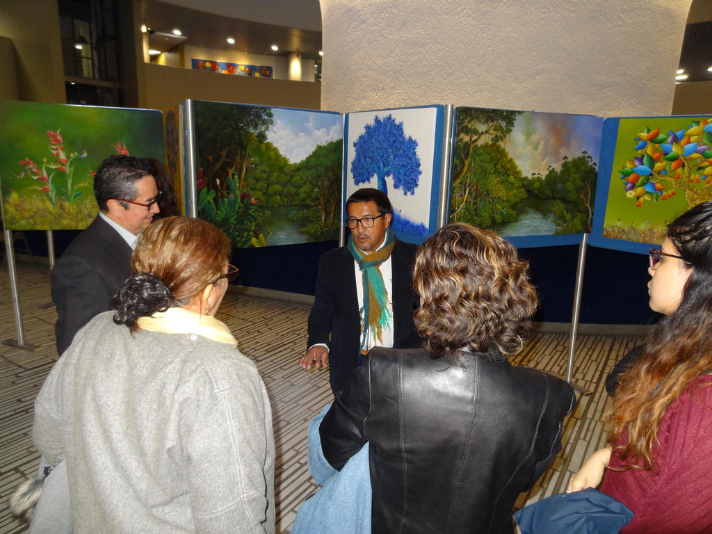 Arte, luz y color ecuatoriano, se toman la galería de la Alcaldía de Toronto 