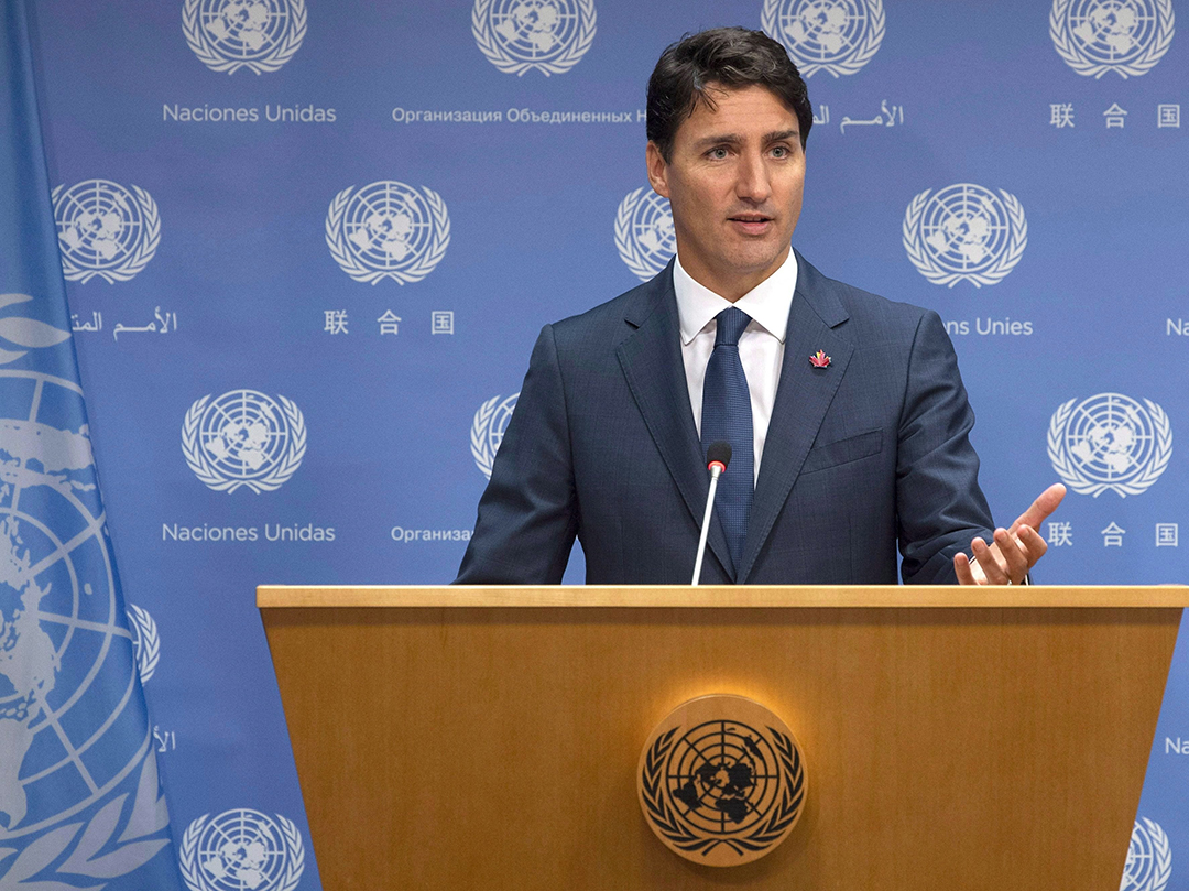 Canadá busca apoyo para quedar en el Consejo de Seguridad de la ONU