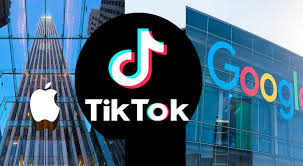Democratic senator urges Apple, Google to kick TikTok out of app stores.