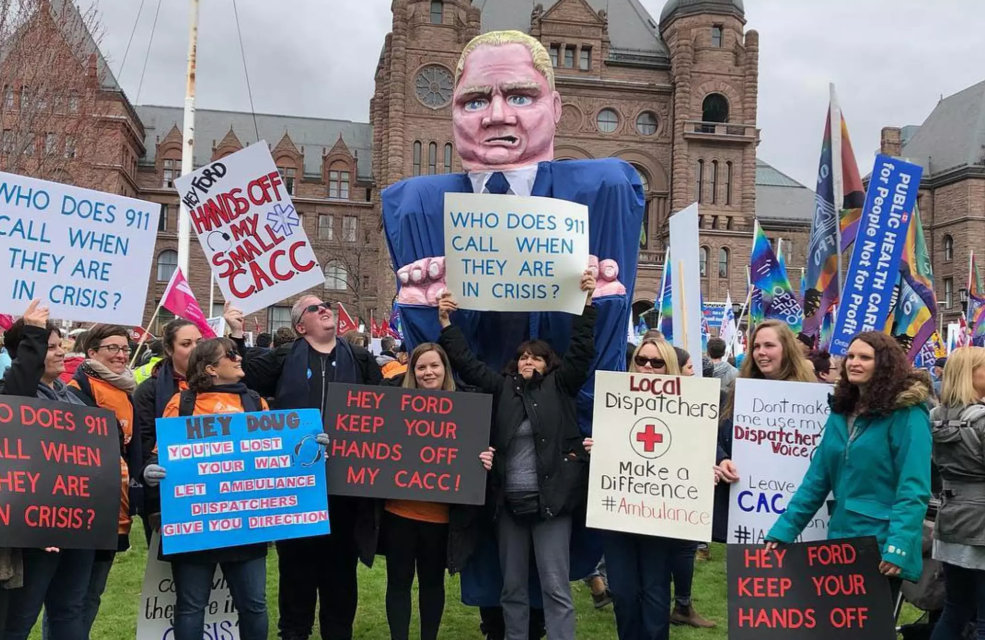 Sin importar las consecuencias, Ford seguirá con los recortes al presupuesto de Ontario 