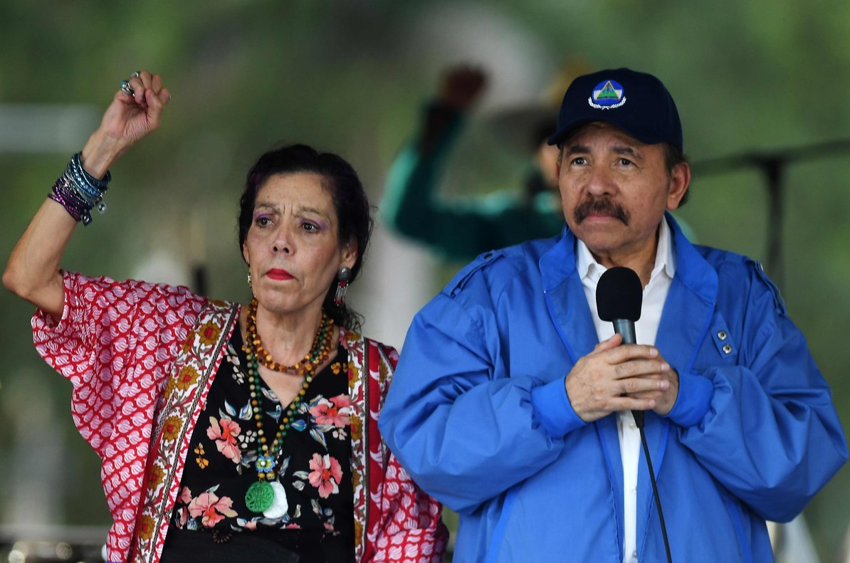 Por violación a los derechos humanos, Canadá sancionó a esposa e hijo de Ortega