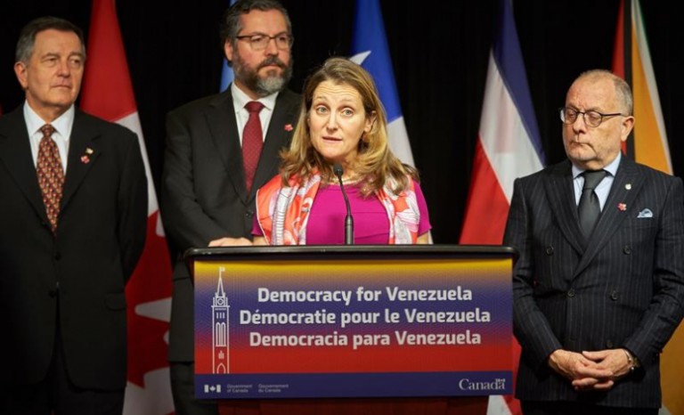 Enfrentamiento diplomático entre Canadá y Rusia, por reunión del Grupo de Lima 