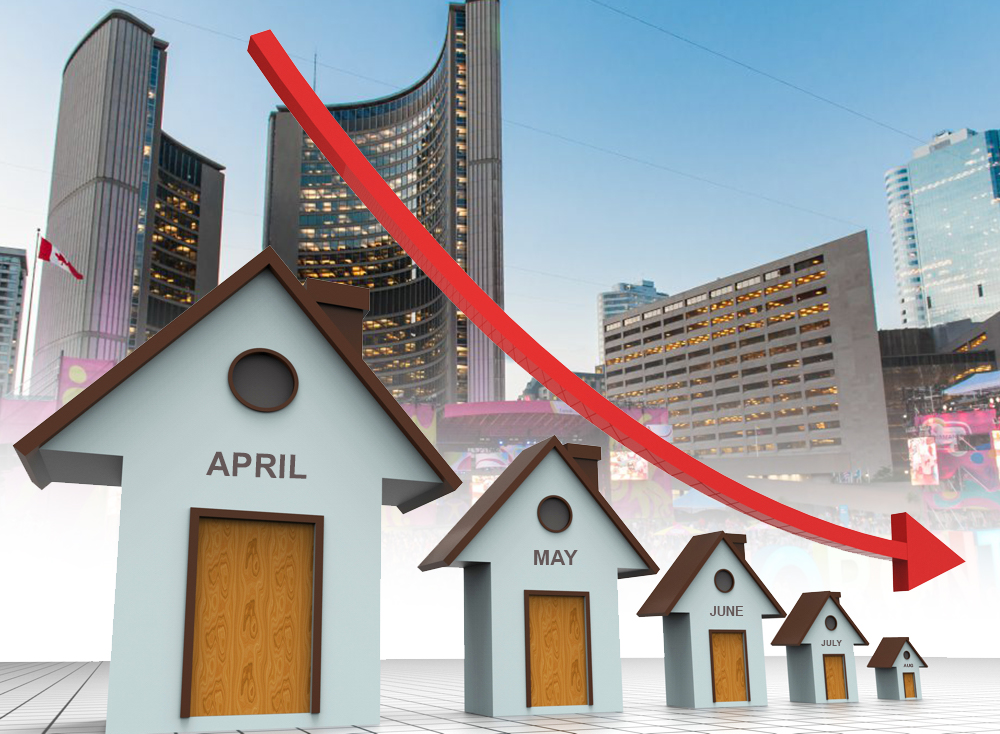 Precios de las casas siguen bajando en todo Canadá 