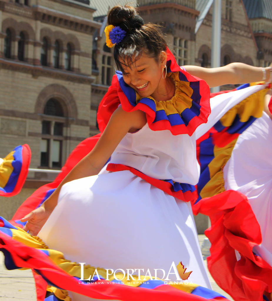 Colombianos hicieron sentir orgullo patrio en el City Hall de Toronto