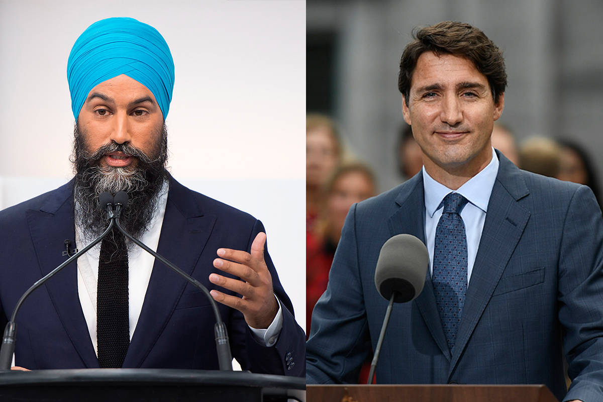 Enfrentamiento entre Singh y Trudeau por planes para detener el cambio climático 