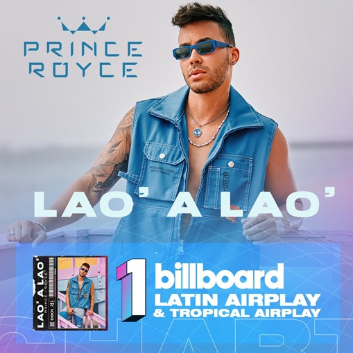 Prince Royce se coloca en la posición uno de los listados Billboard