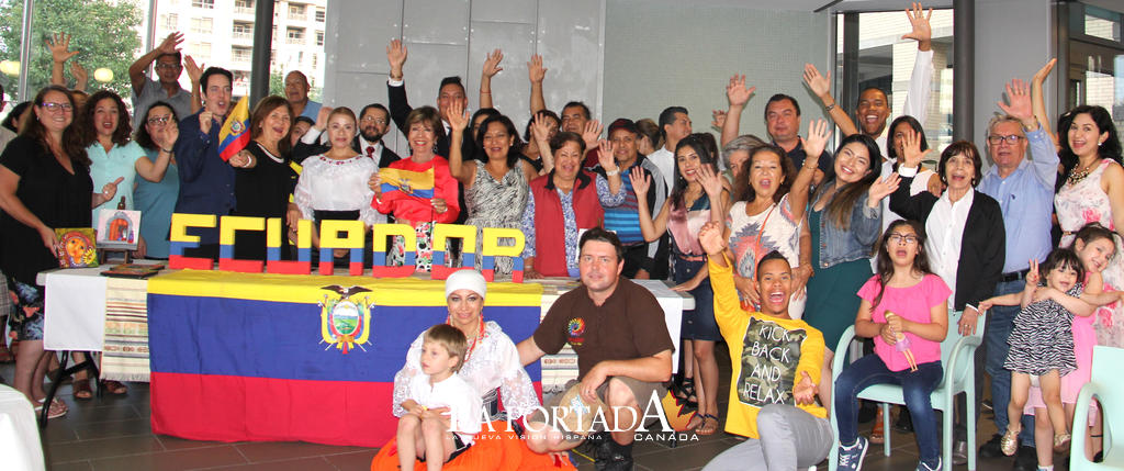 Ecuatorianos en Mississauga también rindieron tributo a los héroes de la patria  