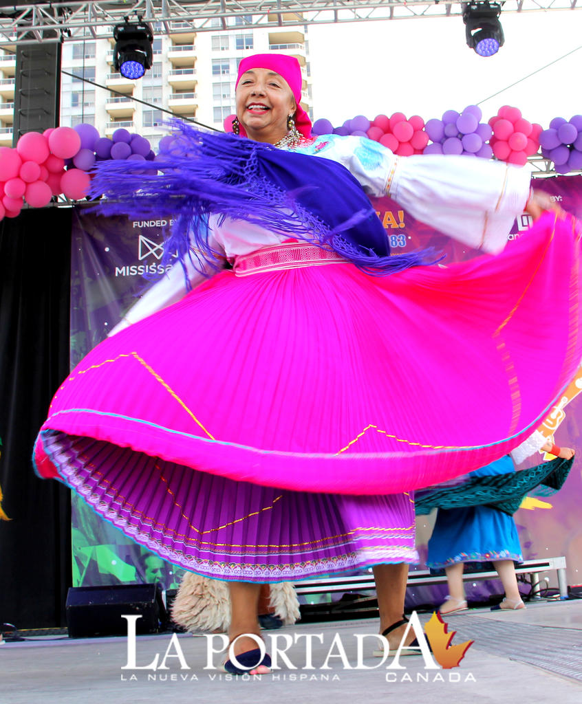 Ardiente, rumbero, colorido y muy folclórico, así se vivió el Mississauga Latin Festival