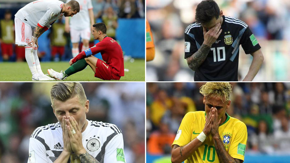 Los grandes que decepcionaron en la primera semana del Mundial 
