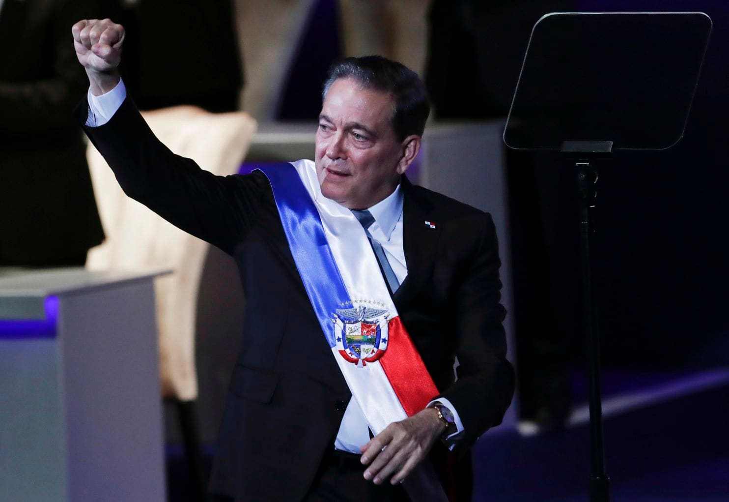 Laurentino Cortizo tomó juramento como el nuevo Presidente de Panamá