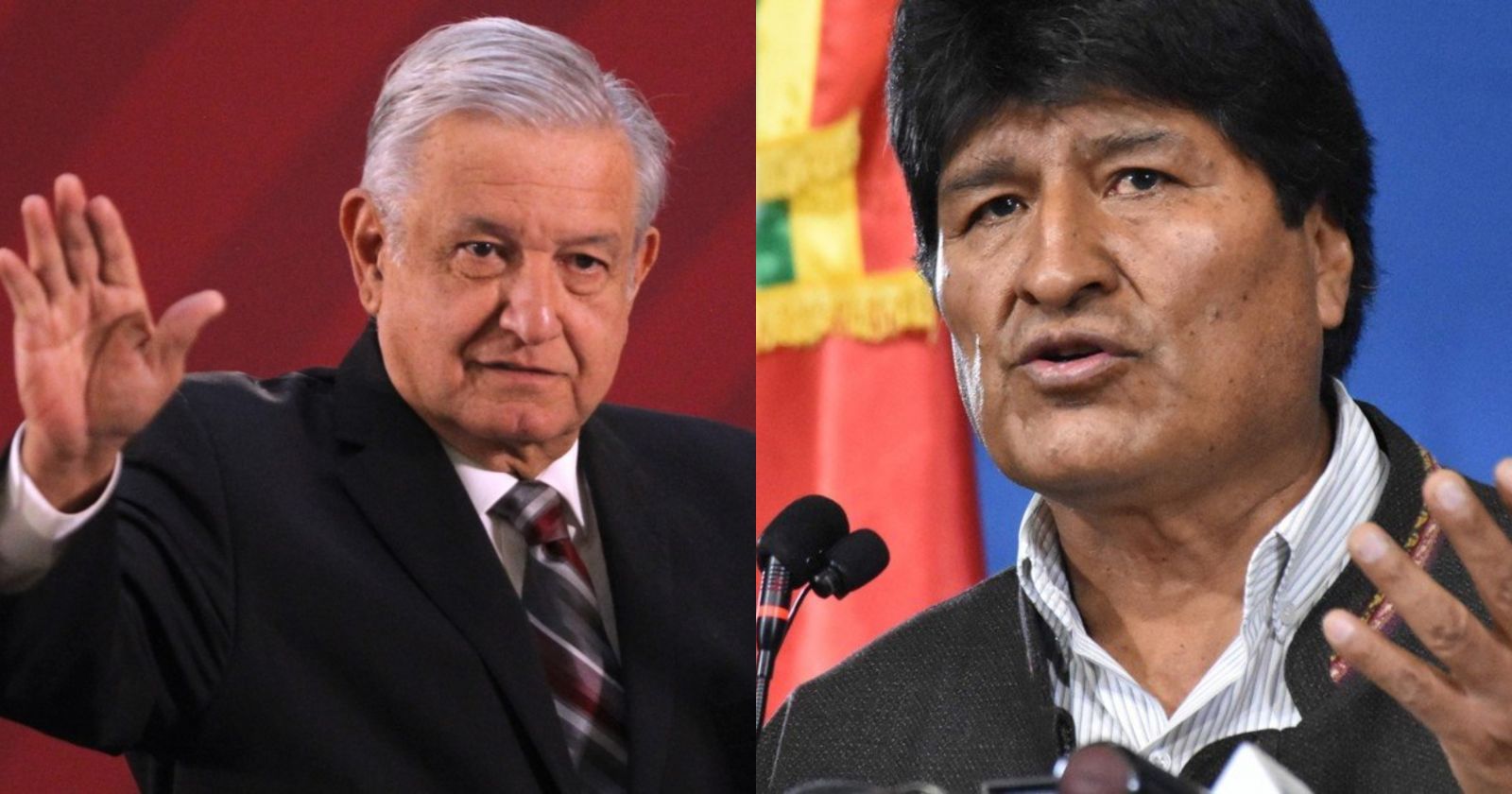 Presidente de Bolivia llega a México como asilado político  