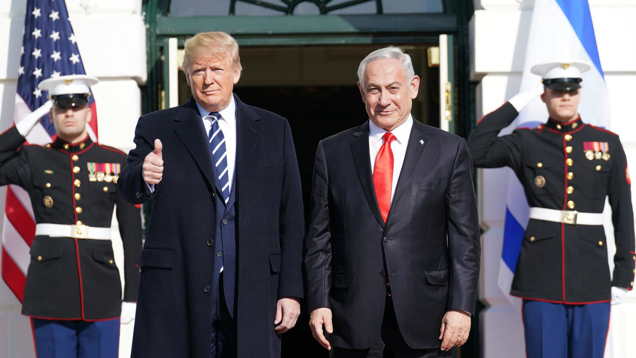 Trump da a conocer su plan para alcanzar la paz entre Palestina e Israel