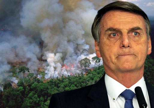 Gobierno de Brasil rechazó de G7 para apagar incendios en el Amazonas 