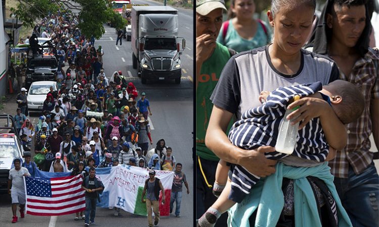 México dará visa humanitaria a inmigrantes de la caravana que van rumbo a EE.UU. 