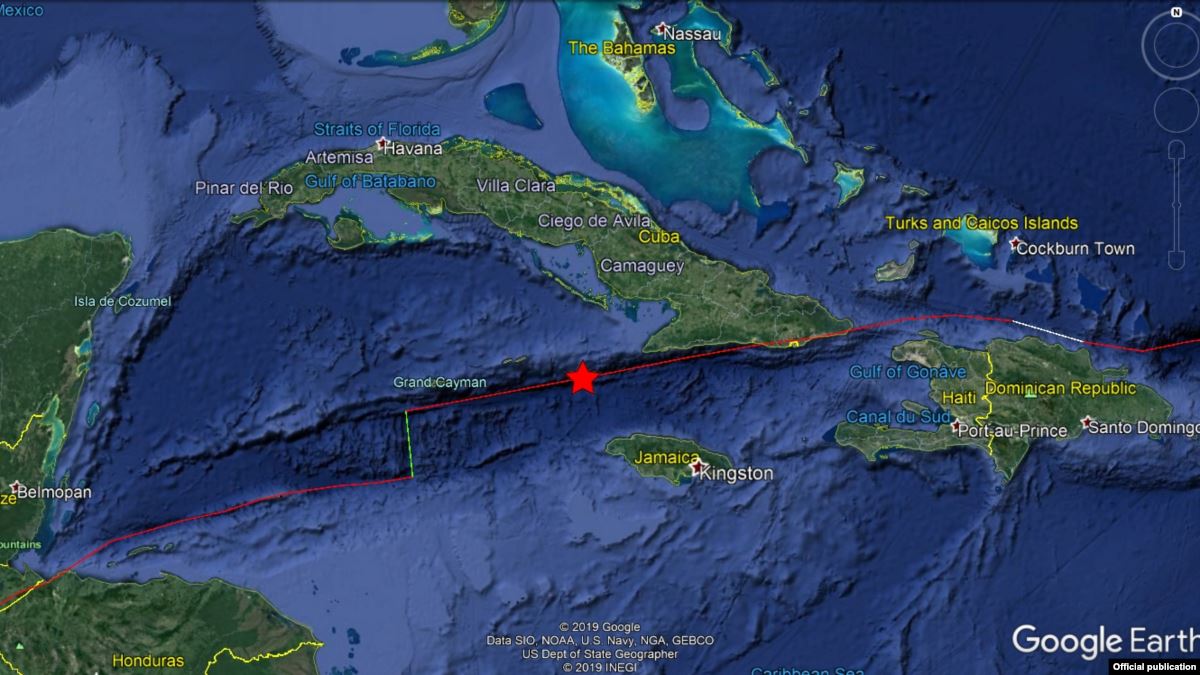 Fuerte temblor de tierra sacude a Cuba y Jamaica