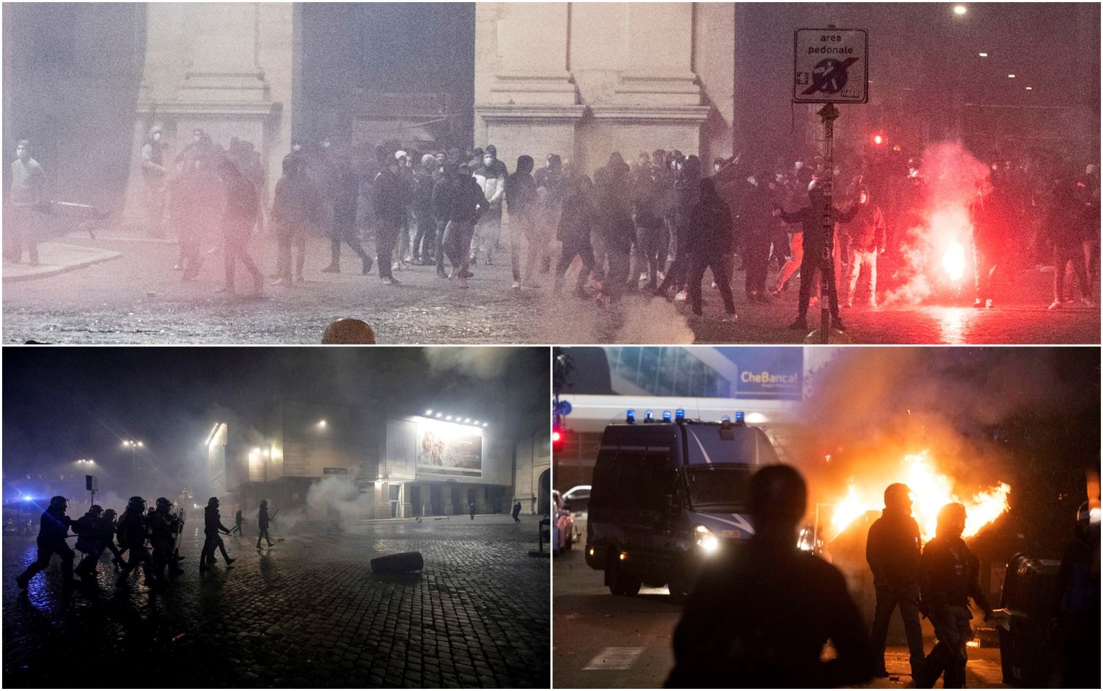 Europa impone cierres por “disparada” de la pandemia, generando fuertes protestas 